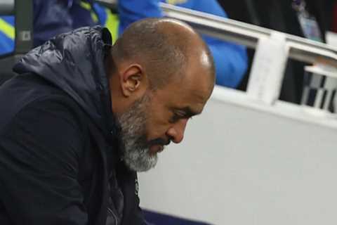 Tottenham could sack Nuno Espirito Santo after crunch talks over boss’ future following Man Utd..