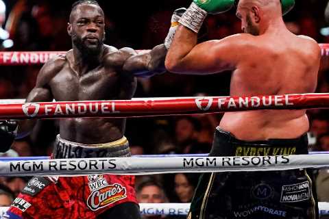 Deontay Wilder targeting May return to ring after broken hand suffered in brutal KO loss to Tyson..