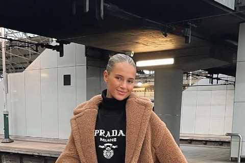 Molly-Mae wears £1,200 designer jumper as she flies off to Italy on ski holiday after £800k robbery