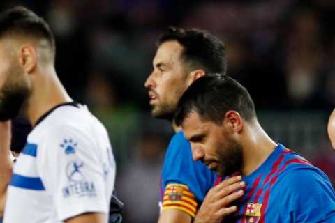 ‘Life is more important’ – Pep Guardiola tells Aguero not to rush back to football after Barcelona..
