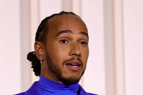 Lewis Hamilton takes break away from F1 title race to attend WSJ Magazine Innovator Awards with..