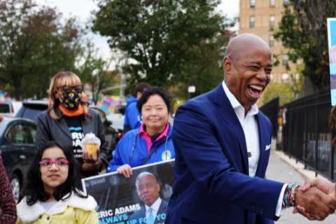 Eric Adams Is Elected Mayor of New York City