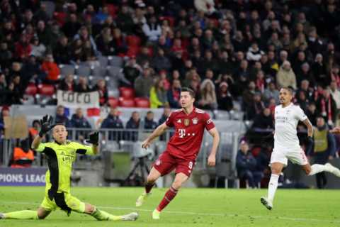 Bayern Munich 5 Benfica 2: Lewandowski smashes Ronaldo and Messi records as hat-trick makes it 81..