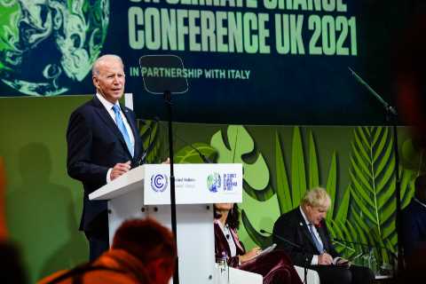 Biden Tries to Reassert American Leadership, and His Own
