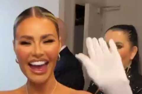 Inside Chloe Sims’ boozy 40th birthday party with Towie stars, rarely seen dad and incredible..