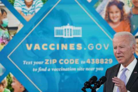 Biden urges parents to vaccinate their eligible children as the program gets ‘fully up and running’ ..