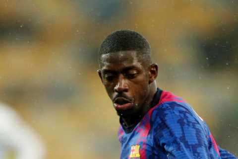 Ousmane Dembele ‘set to snub lucrative Man Utd and Chelsea transfer offers and take pay CUT to stay ..