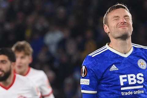 Leicester 1 Spartak Moscow 1: Vardy’s penalty flop leaves wasteful Foxes at risk of Europa League..