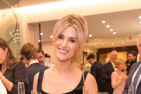 Sarah Jayne Dunn stuns in black cut out dress after Hollyoaks axing over OnlyFans racy pics
