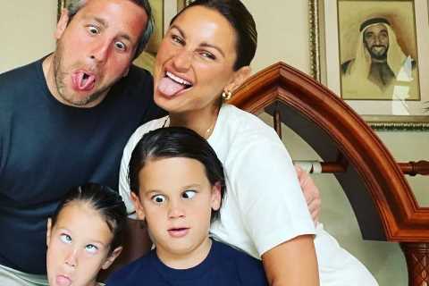 Sam Faiers fuels pregnancy rumours as she hides her stomach in holiday snaps