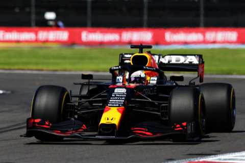 Max Verstappen tightens grip on F1 title with Mexican GP win as Lewis Hamilton holds off charging..