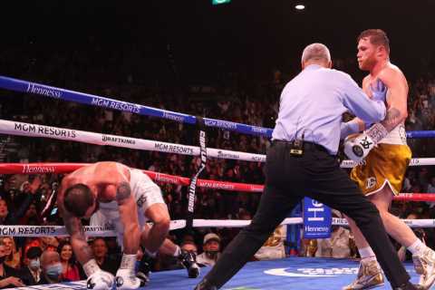 Caleb Plant taken to local hospital in Las Vegas for an ‘observation’ after brutal 11th-round KO..