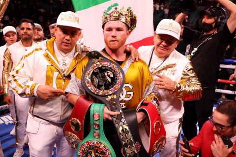 Five next opponents for Canelo Alvarez after Caleb Plant win including Gennadiy Golovkin trilogy..