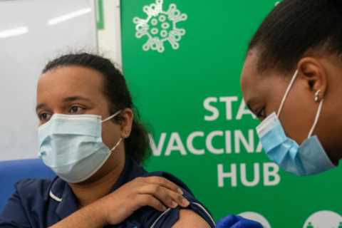 NHS staff will be forced to get Covid vaccine with deadline for BOTH jabs by spring, Sajid Javid..