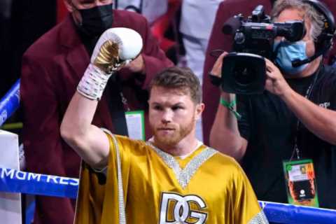 Artur Beterbiev’s 100 per cent KO ratio is ‘very strong threat’ to Canelo Alvarez’s legacy with..