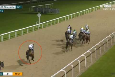Kieran Shoemark stuns punters with incredible ride to nick it on the line after sitting second last ..