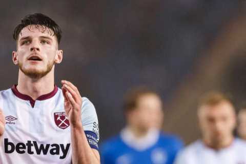 West Ham want to build future around Declan Rice and would reject £100m-plus transfer bids as they..
