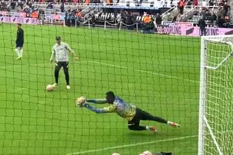 Watch Chelsea star Edouard Mendy’s intense warm-up to match leaving fans speechless as he continues ..