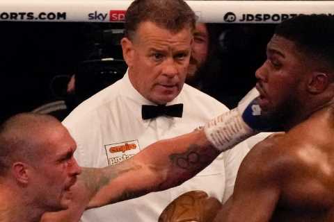 John Fury claims Rob McCracken ‘saved Anthony Joshua’s LIFE’ in Usyk fight and stopped Brit from..