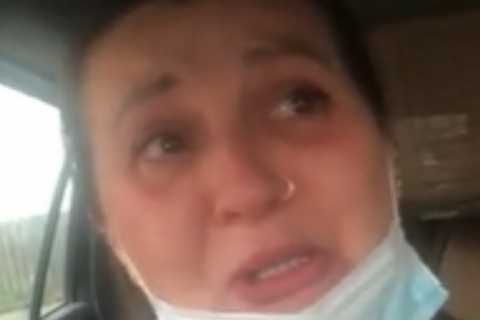Carer, 36, who sobbed as she finished her final shift after losing her job for refusing Covid..