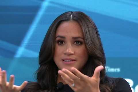 Meghan Markle wore bracelet that’s designed to ‘ward off undesired energy’ during NYTDealbook..
