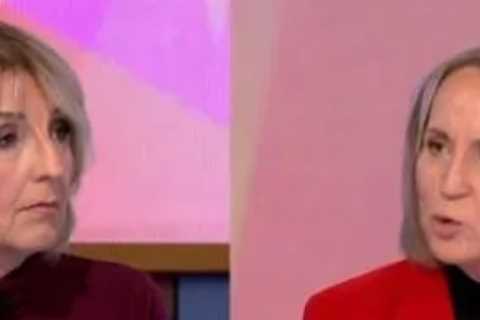 Loose Women’s Kaye Adams and Carol McGiffin in tense clash as they row over vaccinating NHS care..