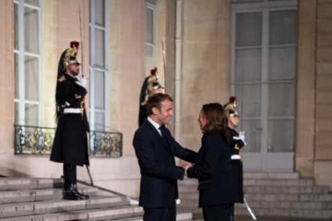 Harris Meets Macron, Signaling a ‘New Era’ After Sub Snub, Both Say