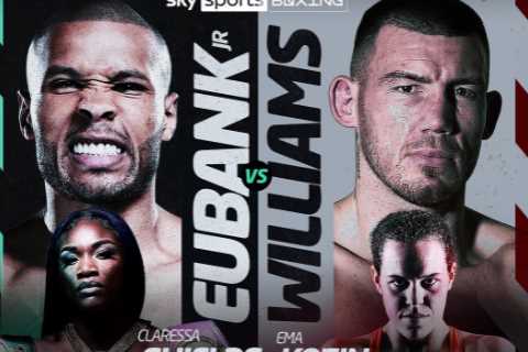 Chris Eubank Jr vs Liam Williams CONFIRMED for December 11 with bitter British rivals to settle..