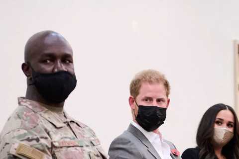 Meghan Markle &amp; Prince Harry reveal they talked about service and mental health on visit to US..