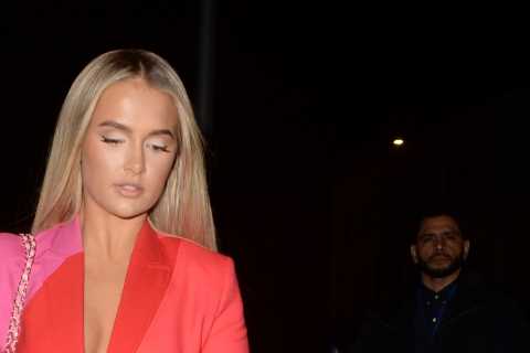 Molly-Mae Hague and BFF Maura Higgins coordinate in pink for glam night out