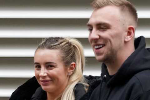 Dani Dyer and West Ham boyfriend Jarrod Bowen seen together for the first time as they enjoy..