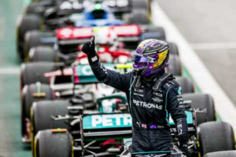 Lewis Hamilton defies Brazil DQ with sensational sprint race surge to keep F1 title hopes alive as..
