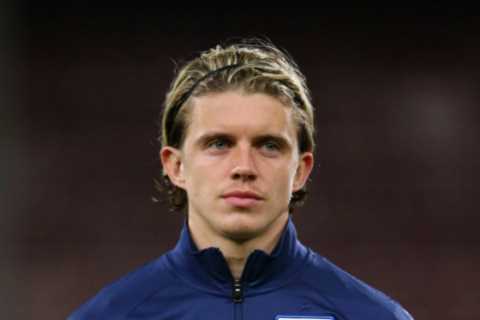 Crystal Palace loanee Conor Gallagher set for England call-up in place of Chelsea clubmate Mason..
