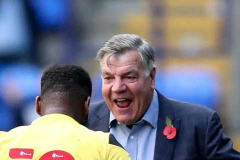 Watch Sam Allardyce and Jay-Jay Okocha recreate iconic dance from 2003 in Bolton charity match to..