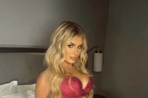 Love Island’s Liberty Poole poses in sexy lingerie in bed as she prepares to ‘spice up’ her sex life