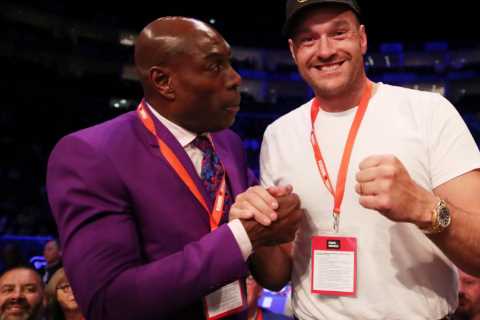 My mate Tyson Fury is a real champ for taking up mental health fight, says Frank Bruno
