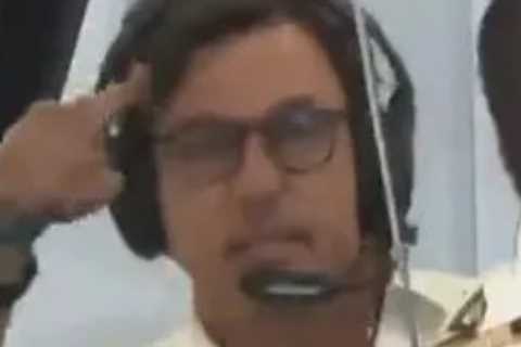 Watch Toto Wolff’s viral reaction to Lewis Hamilton overtaking Max Verstappen at Brazil GP to leave ..