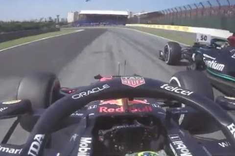 Watch unseen onboard footage of Verstappen defending vs Hamilton with fans split over whether Red..