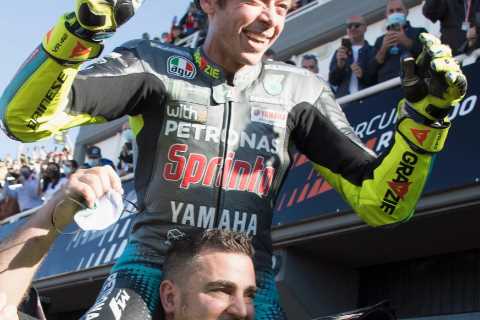 MotoGP legend Valentino Rossi retires to glam lifestyle with former grid-girl Wag, 14-years his..