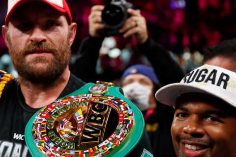 Five next fights for Tyson Fury including Anthony Joshua, Oleksandr Usyk and Andy Ruiz Jr as..