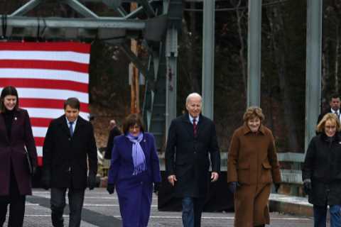 Biden Sells Infrastructure Improvements as a Way to Counter China