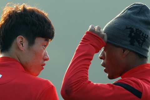 Patrice Evra confirms ex-Man Utd star Ji-sung Park is his son’s godfather and reveals why they..