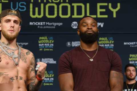 ‘He wasn’t a man of his word’ – Tyron Woodley rages with Jake Paul over tattoo with YouTuber..