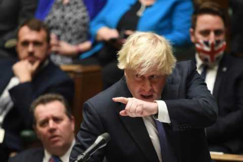 Boris Johnson apologises for sleaze row during grilling from MPs including Tory accusing father..
