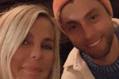 Ulrika Jonsson shares snap of rarely-seen son as she takes a break from shooting Celebs Go Dating