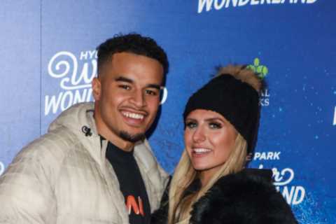 Love Island stars reunite for rare night out at Winter Wonderland