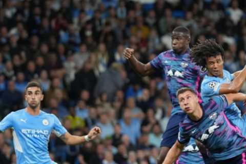 Man City’s clash at RB Leipzig will be behind closed doors as Germany place Saxony in lockdown due..