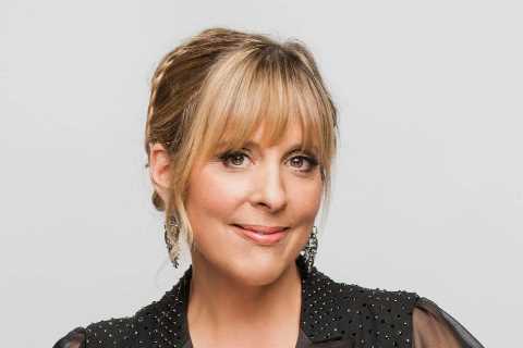 How old is Mel Giedroyc and who is her husband Ben Morris?