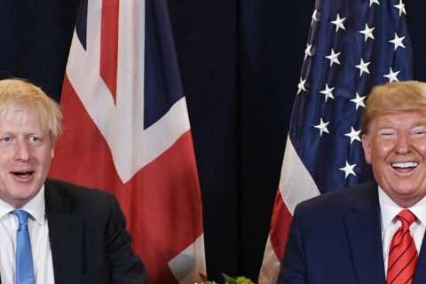 Donald Trump claims Boris Johnson will be remembered as ‘the best PM since Churchill’
