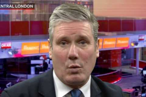 Flip-flopping Keir Starmer says he now backs HS2 – after originally campaigning against the..